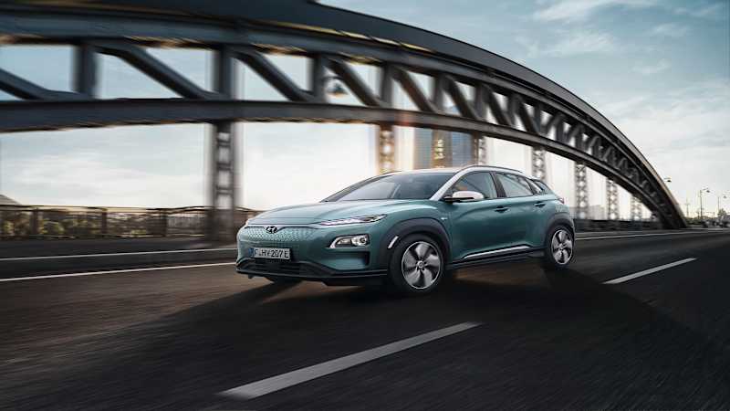 Hyundai Kona Electric SUV revealed